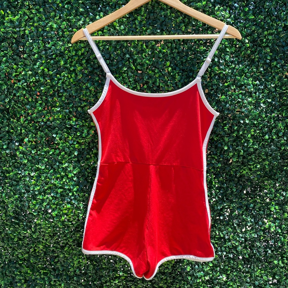*SOLD* Red Hot Retro Romper
